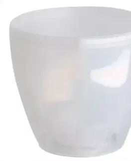 Záhrada Kvetináč Deco Twin 2,5l transparent