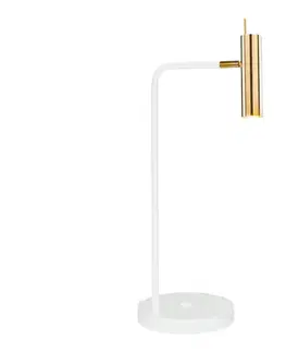 Lampy -  8907 - Stolná lampa AMOS 1xGU10/15W/230V biela 8907