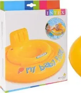 Nafukovacie kolesá Kinekus Koleso plávacie, nafukovacie, 70cm, potlač MY BABY FLOAT