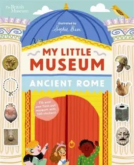 Leporelá, krabičky, puzzle knihy British Museum: My Little Museum: Ancient Rome - Nosy Crow Ltd