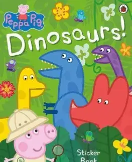 V cudzom jazyku Peppa Pig: Dinosaurs! Sticker Book