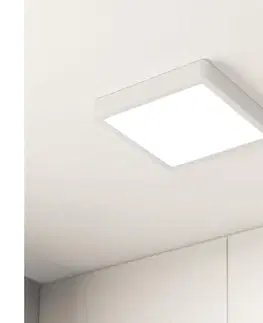 Svietidlá Eglo 900647 - LED stropné svietidlo do kúpeľne FUEVA LED/17W/230V IP44 biela 900647