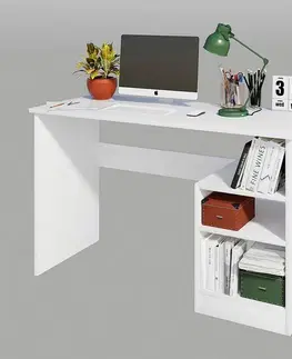 Konferenčné stolíky Pracovný stôl Bahar White