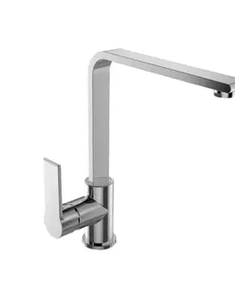 Kuchynské drezy MEREO Mereo Drezová stojanková batéria, Dita, s ramienkom nad pákou, výška 290 mm, chróm CBE20103D