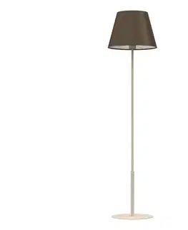 Lampy  Stojacia lampa ARDEN 1xE27/15W/230V béžová/hnedá 4671