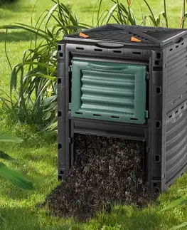 Kompostéry Kompostér 300L 61x61x83 antracit/zeleny 2045