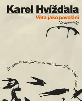 Česká beletria Věta jako povolání - Karel Hvížďala
