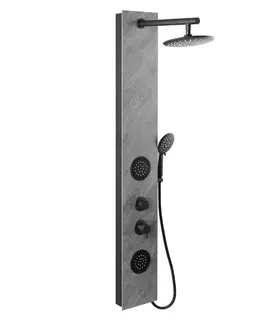 Sprchy a sprchové panely Sprchový panel SAT dekor kameň STONESHOWER STONESHOWER