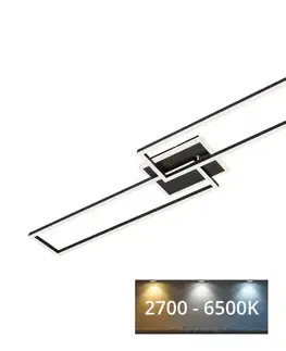 Svietidlá Brilo - LED Stmievateľný prisadený luster FRAME 2xLED/20W/230V 2700-6500K + DO 3050-015