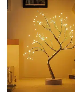Vianočné dekorácie  LED Vianočná dekorácia 102xLED/3xAA teplá biela 58930
