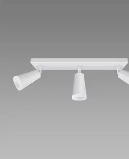 Lampy do obývačky Stropné bodové svietidlo SANA GU10 3L WHITE 04145 LS3
