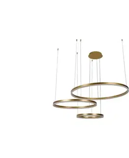 Svietidlá  LED Stmievateľný luster na lanku LED/125W/230V 3000-6500K + diaľkové ovládanie J4384/G