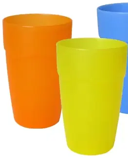 Kelímky, poháriky TVAR - Pohár plast 0,3L, rôzne farby