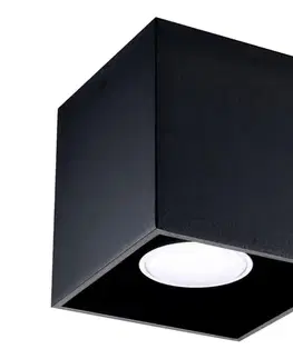 Svietidlá  SL.0022 - Bodové svietidlo QUAD 1 1xGU10/10W/230V čierna SL.0022