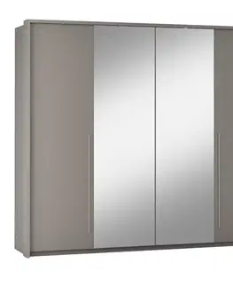 Šatníkové skrine REMA  255 moderná šatníková skriňa, lava