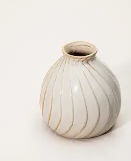 Vázy, misy Váza Sand Ripple 10x10x11 cm