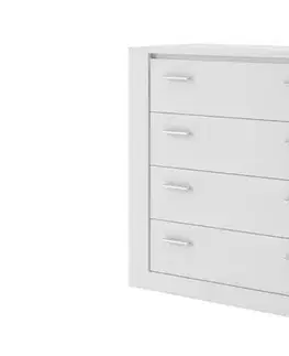Komody a skrinky IDEAL komoda 10, biela