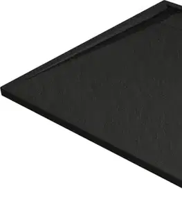 Vane MEXEN - Amon obdĺžniková sprchová vanička SMC 100 x 90, čierna 4F709010