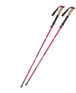 Gymnastické lopty Sportwell Skladacie trekingové palice Flip lock, 135 cm