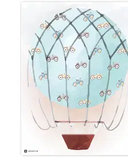 Obrazy do detskej izby Obrazy na stenu do detskej izby - Retro balón