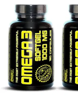 Zdravé tuky 1+1 Zadarmo: Omega 3 od Best Nutrition 120 kaps. + 120 kaps.