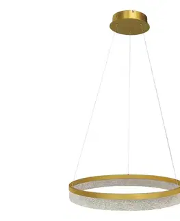 Svietidlá  LED luster na lanku GALA LED/25W/230V pr. 50 cm zlatý ML2240