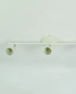 Lampy do obývačky Stropné bodové svietidlo Nina biely VO0389 LS3