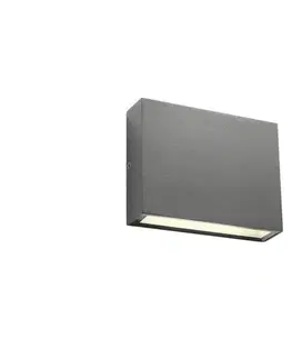 Svietidlá Redo 90376 - LED Vonkajšie nástenné svietidlo KAMAL LED/4,4W/230V 3000K IP54 šedá 90376