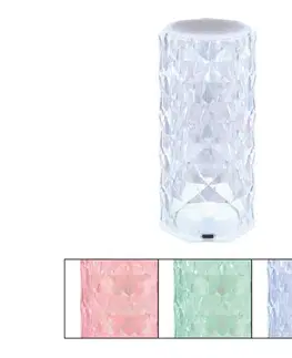 Lampy Globo 28071K - LED RGB nabíjacia dotyková stolná lampa GIXI LED/0,6W/3,7V/500mAh 28071K