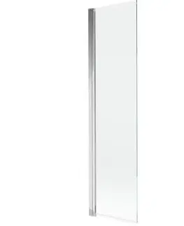 Sprchové dvere MEXEN - Mist vaňová zástena FIX 50 x 150, transparent, chróm 8A9-050-001-01-00