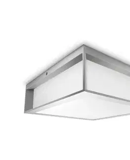 Záhradné lampy Philips - Vonkajšie stropné svietidlo SKIES 2xE27/14W/230V IP44 šedá 871951438534400