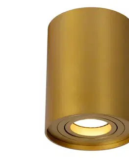 Svietidlá Lucide 22952/01/02 - Bodové svietidlo TUBE 1xGU10/50W/230V zlatá 22952/01/02
