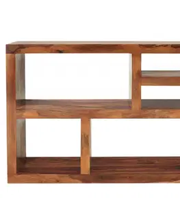 Knižnice Knižnica Gani 130x90x35 z indického masívu palisander