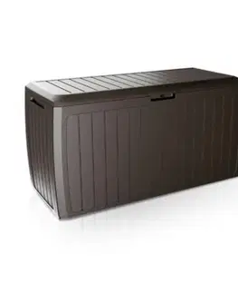 Záhradné slnečníky a doplnky Prosperplast BOARD 117x47x60cm 290L antracit MBBD290