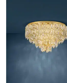 Svietidlá Eglo 39612 - Stropné svietidlo CALMEILLES 10xE14/25W/230V priemer 78 cm 39612