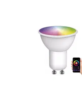 Žiarovky  LED RGB Stmievateľná žiarovka GoSmart MR16 GU10/4,8W/230V 2700-6500K Wi-Fi Tuya ZQW832R