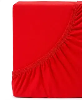 Plachty 4Home jersey prestieradlo Ideál červená, 60 x 120 cm
