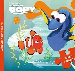 Leporelá, krabičky, puzzle knihy Hľadá sa Dory - Kniha s puzzle