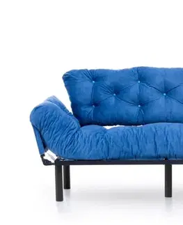 Pohovky a gauče Trojmiestna rozkladacia pohovka Nitta Triple - Blue