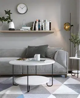 Konferenčné stolíky Konferenčný stolík Corro Coffee Table - White