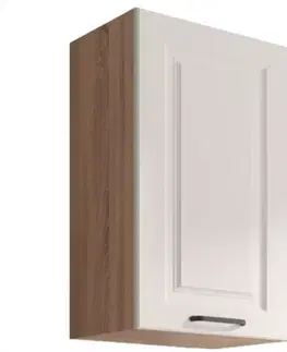 Kuchynské skrinky visiace Kuchynská skrinka Smart  31g Sonoma/Biely Mat