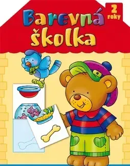 Nalepovačky, vystrihovačky, skladačky Barevná školka