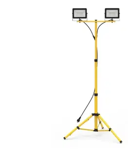 LED osvetlenie  LED Reflektor so stojanom 2xLED/50W/230V 4000K IP44 EKNS0455