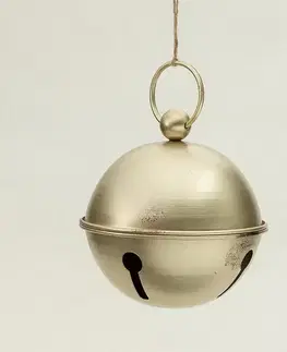Vianočné dekorácie Závesná dekorácia Golden Bell III 18x21 cm