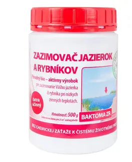 Upratovanie Zazimovač jazierka a rybníčkov - Baktoma ZR 0,5kg Baktoma ZR: 0,5 kg