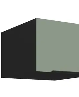Kuchynské skrinky visiace Kuchynská skrinka Aria-Sa/Bl Anti Fingerprint 50 Nagu-36 1f