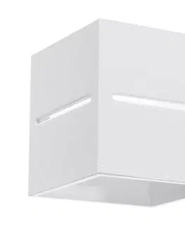 Svietidlá  Nástenné svietidlo LOBO 1xG9/40W/230V biela SL.0206
