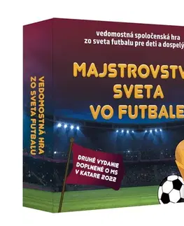 Vedomostné a edukatívne hry Dajama Dajama hra Majstrovstvá sveta vo futbale (2. vydanie, doplnené o MS v Katare 2022)