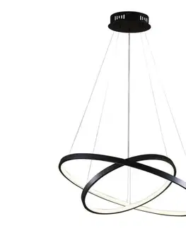 Svietidlá  LED Luster na lanku LEA LED/35W/230V 4000K pr. 60 cm čierna 329172