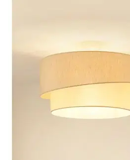 Svietidlá BRILAGI - Prisadený luster SHINE 1xE27/15W/230V pr. 50 cm krémová 609722